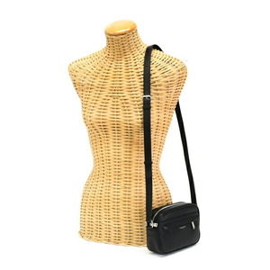 Saint Laurent Camp Small Camera Bag Lambskin Shoulder Bag Black